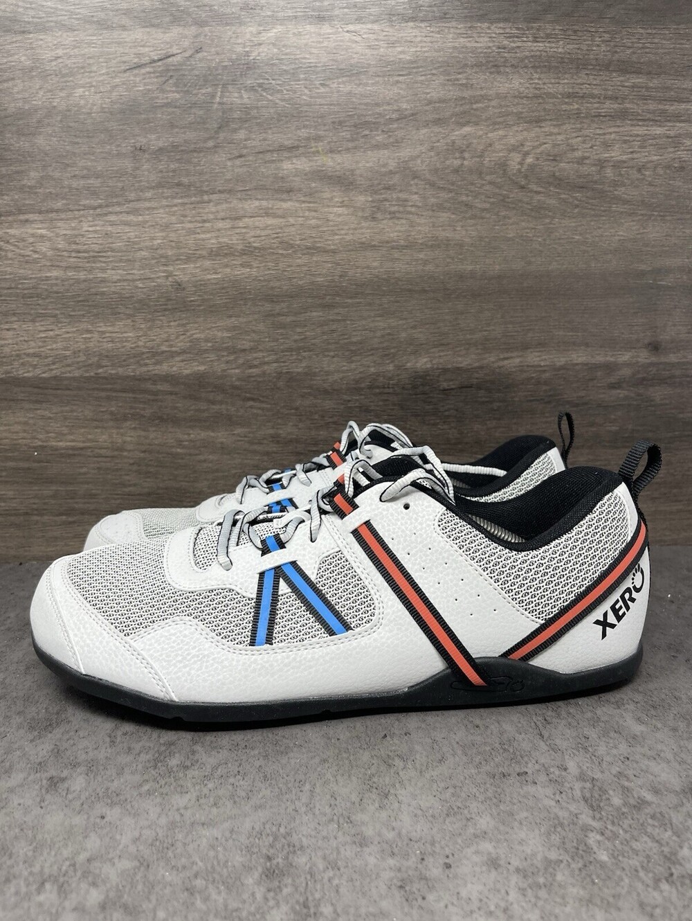 Xero Shoes Prio Mens Size 13 Grey Barefoot Minimalist Running Training Shoes